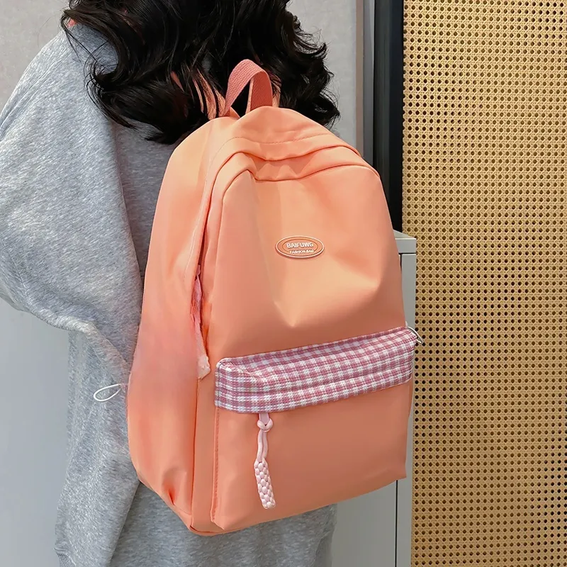 AIBAG Nylon Backpack Unisex Multicolor-18