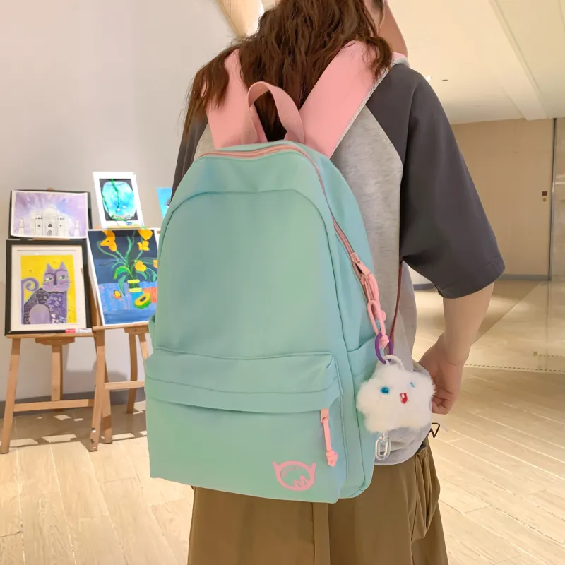 AIBAG Nylon Backpack Unisex Multicolor-21
