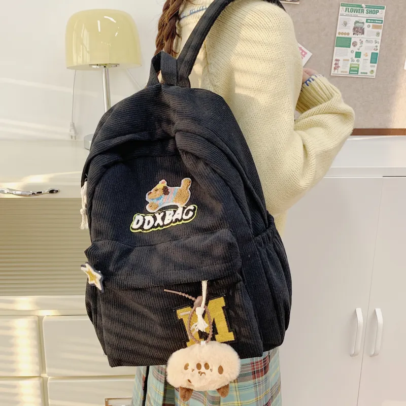AIBAG Fabric Backpack Unisex Multicolor-3