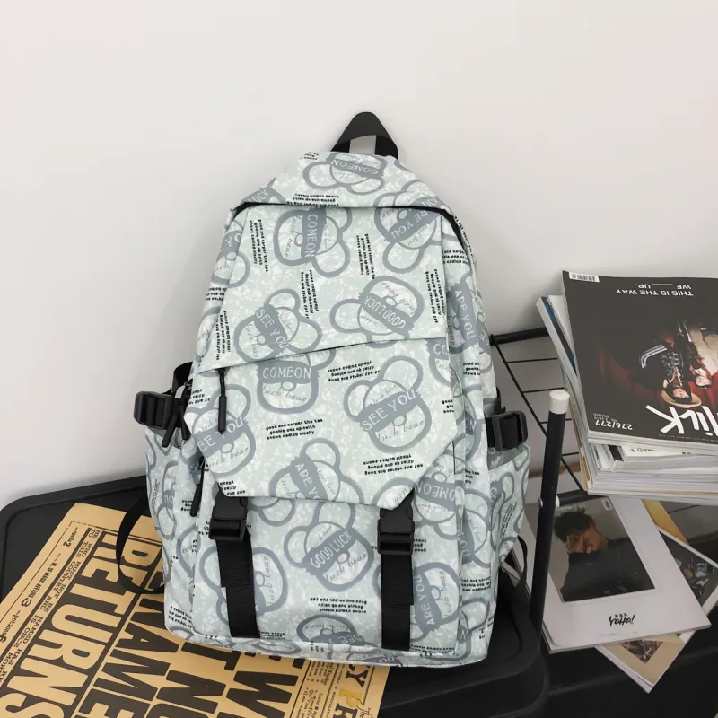 AIBAG Nylon Backpack Unisex Multicolor-23
