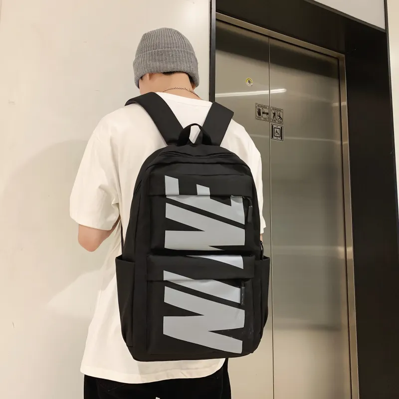 AIBAG Nylon Backpack Unisex Multicolor-3