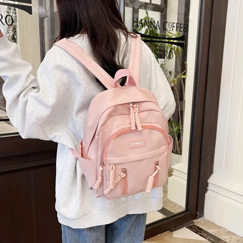 AIBAG Nylon Backpack Unisex Multicolor-6