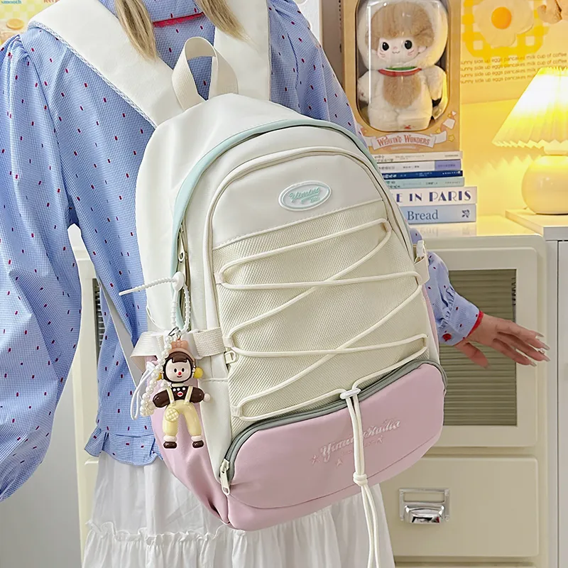 AIBAG Nylon Backpack Unisex Multicolor-9