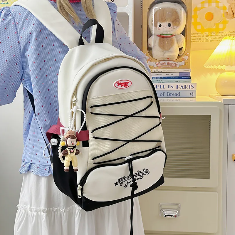 AIBAG Nylon Backpack Unisex Multicolor-16