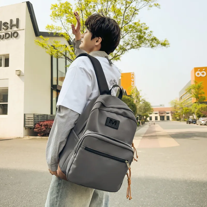 AIBAG Nylon Backpack Unisex Multicolor-3