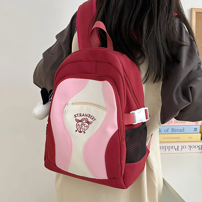 AIBAG Nylon Backpack Unisex Multicolor-3