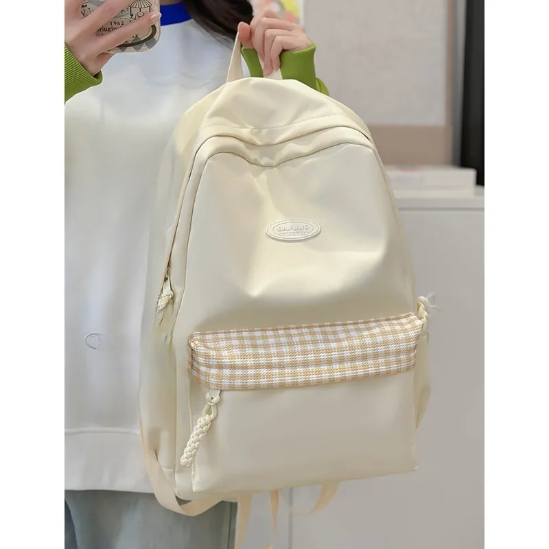 AIBAG Nylon Backpack Unisex Multicolor-5
