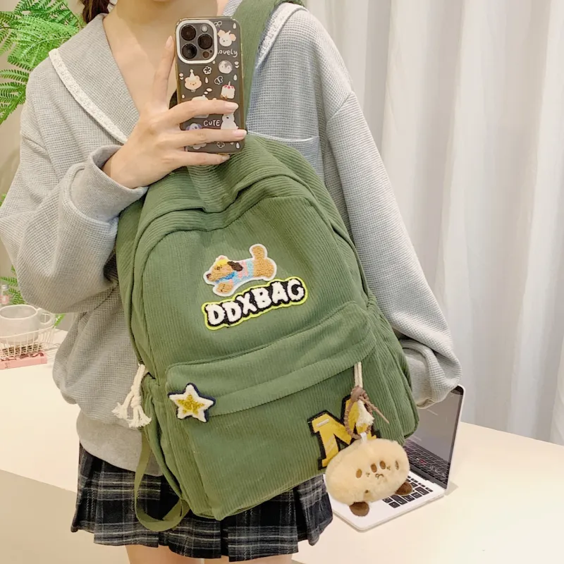 AIBAG Fabric Backpack Unisex Multicolor-10