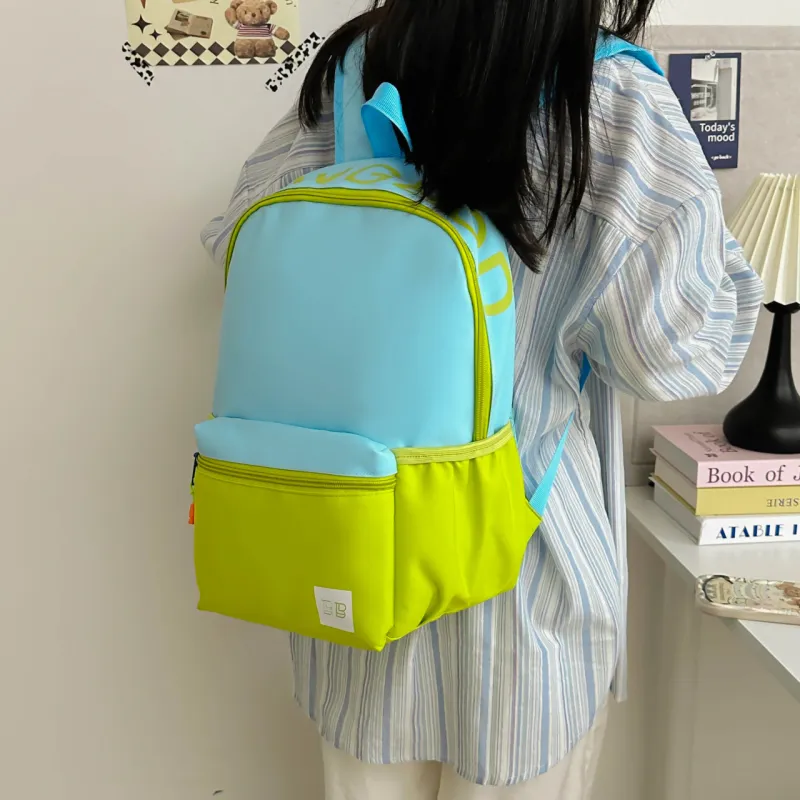 AIBAG Nylon Backpack Unisex Multicolor-12