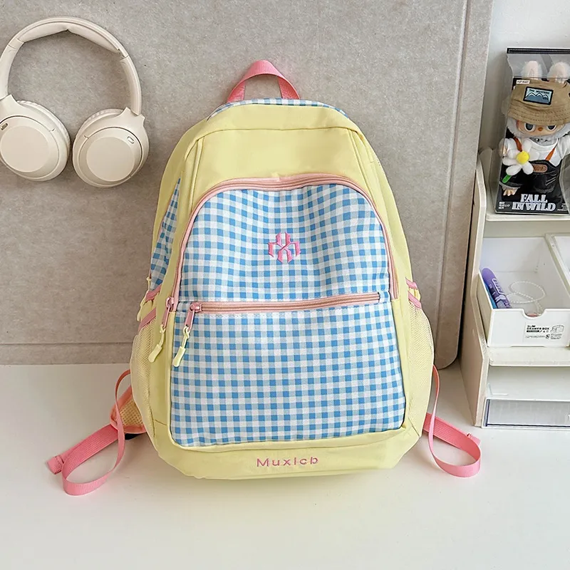 AIBAG Nylon Backpack Unisex Multicolor-3