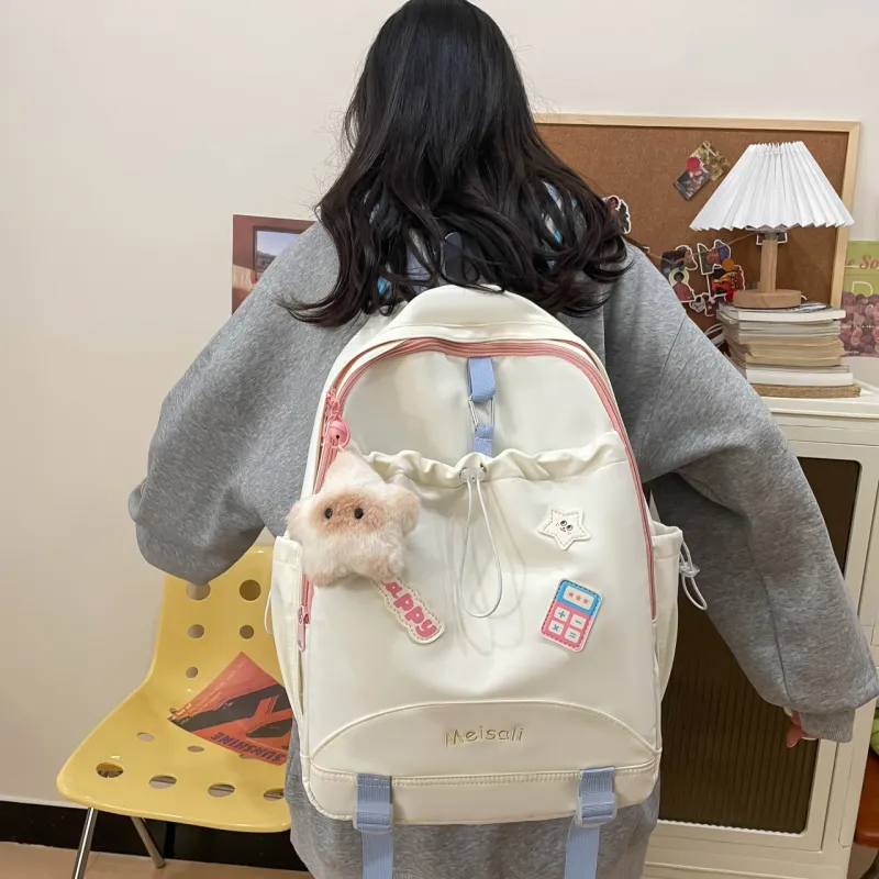 AIBAG Nylon Backpack Women's Multicolor-11