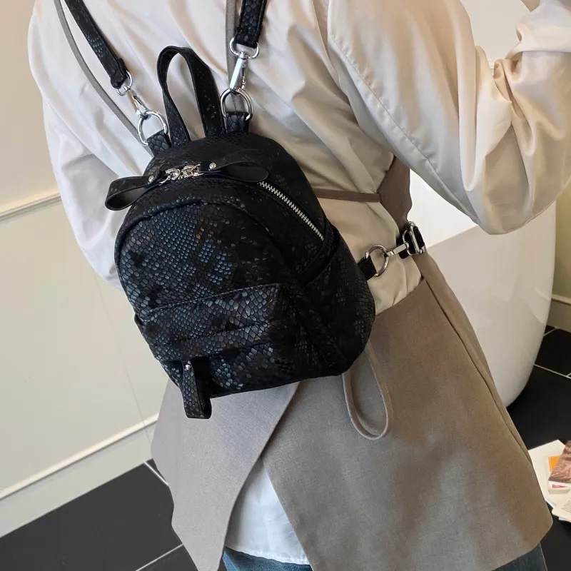 AIBAG PU Backpack Regular Women's Multicolor-26