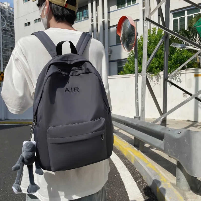 AIBAG Nylon Backpack Unisex Multicolor-12