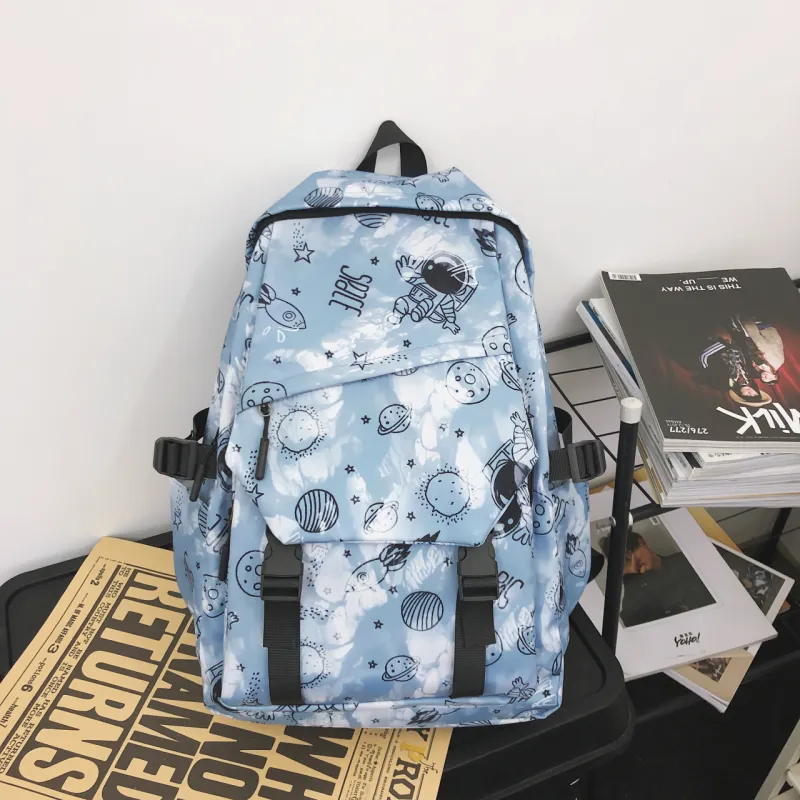 AIBAG Nylon Backpack Unisex Multicolor-30