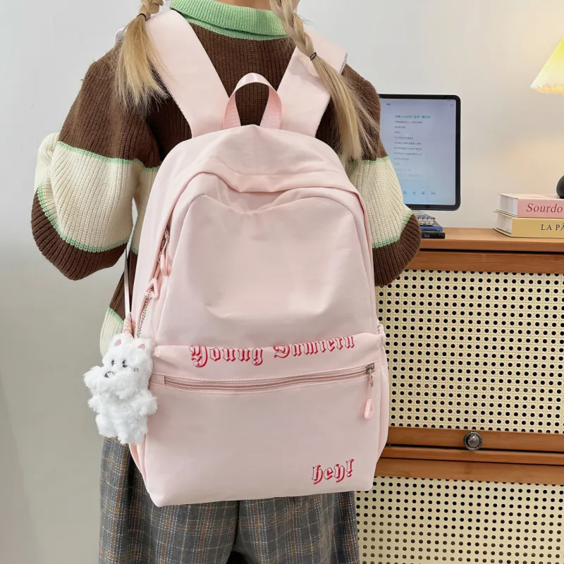 AIBAG Nylon Backpack Unisex Multicolor-14