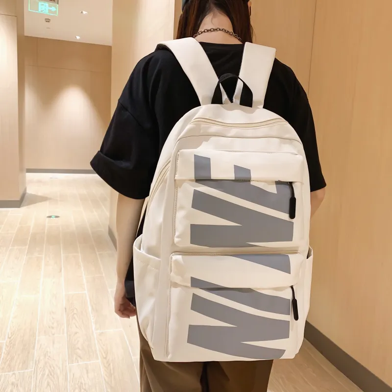 AIBAG Nylon Backpack Unisex Multicolor-11
