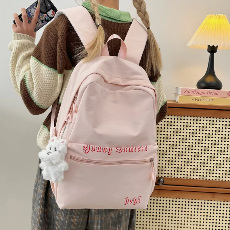 AIBAG Nylon Backpack Unisex Multicolor-13
