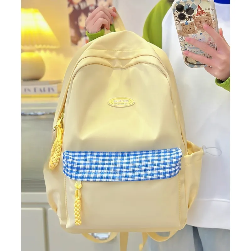 AIBAG Nylon Backpack Unisex Multicolor-12