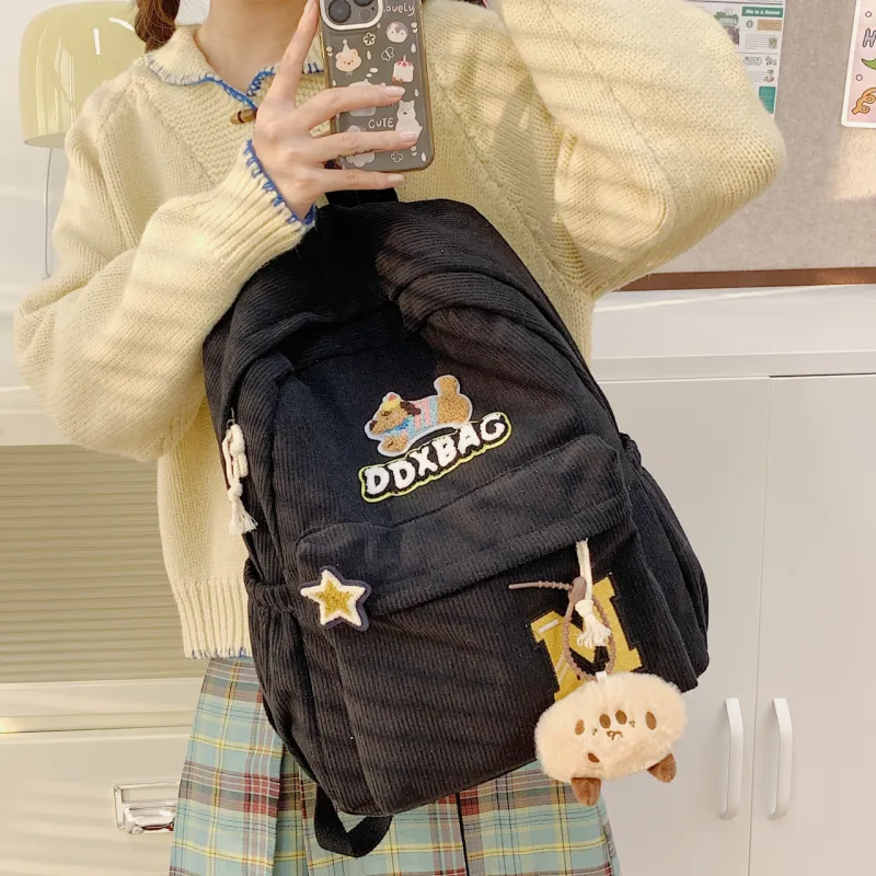 AIBAG Fabric Backpack Unisex Multicolor-1