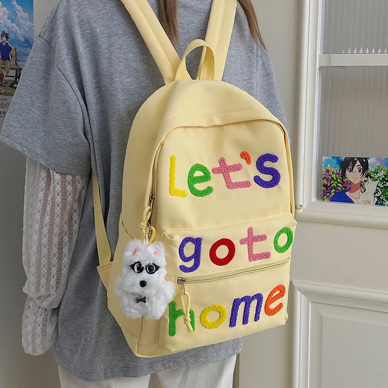AIBAG Nylon Backpack Unisex Multicolor-9