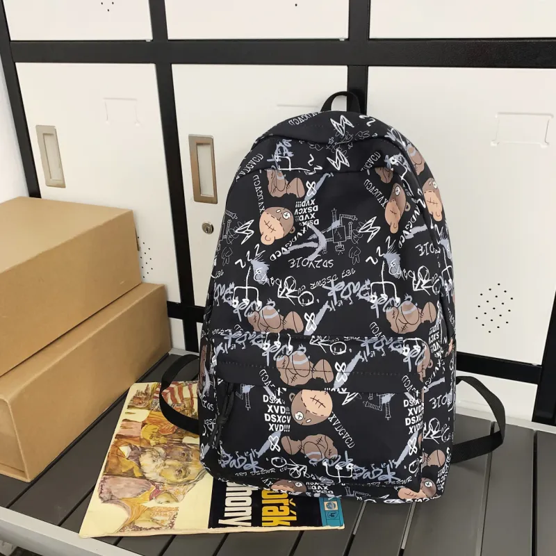 AIBAG Nylon Backpack Unisex Multicolor-6