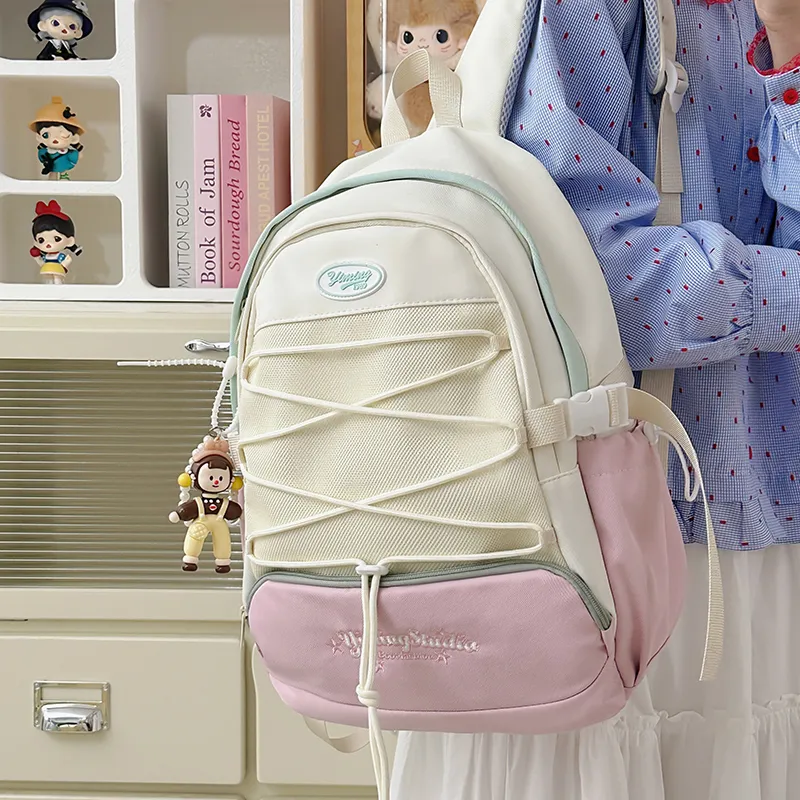 AIBAG Nylon Backpack Unisex Multicolor-11