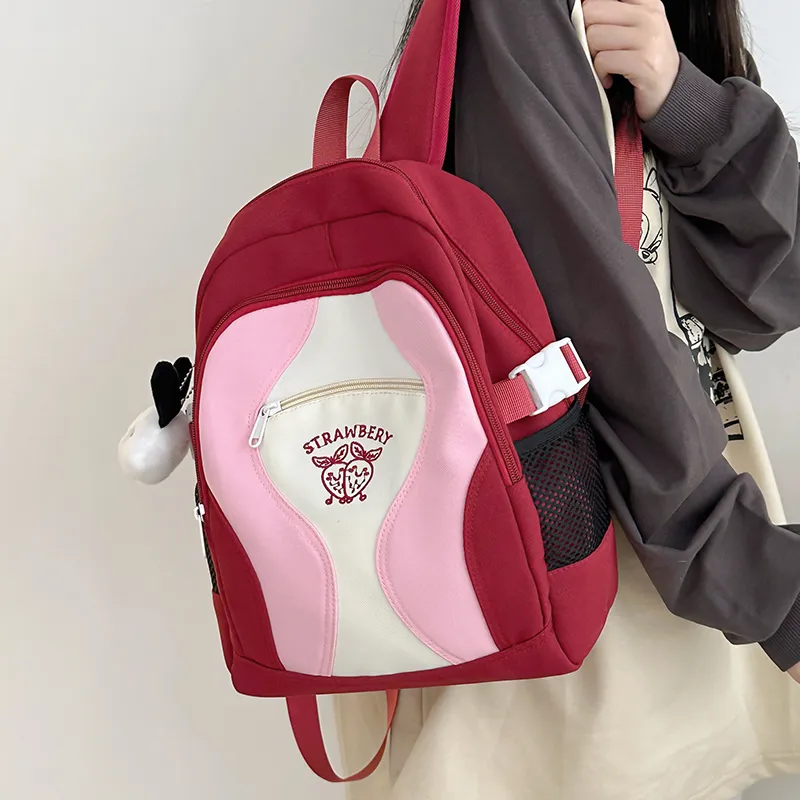 AIBAG Nylon Backpack Unisex Multicolor-1