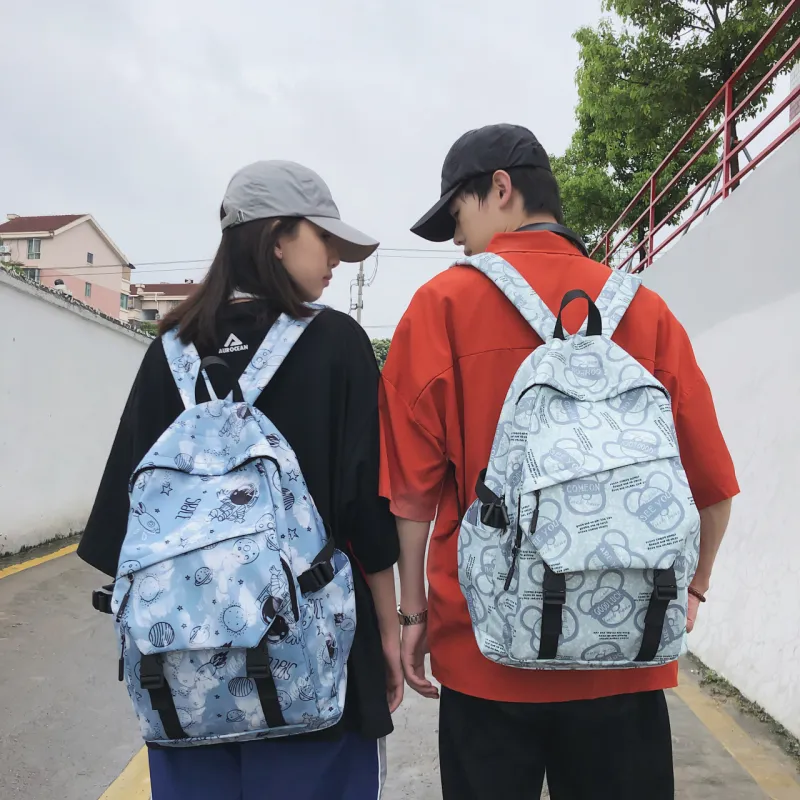AIBAG Nylon Backpack Unisex Multicolor-26
