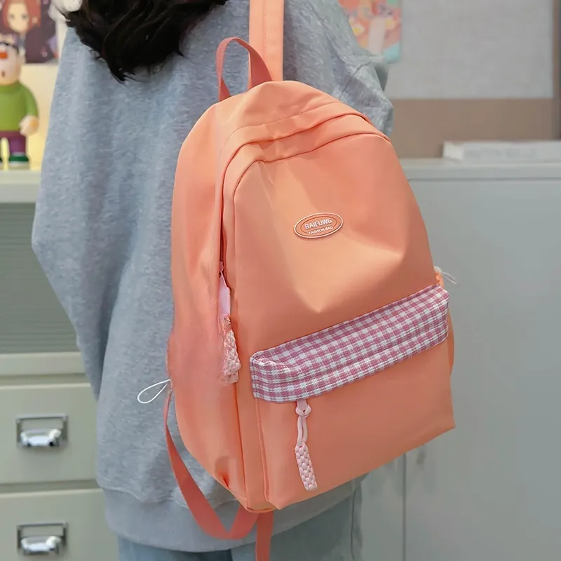 AIBAG Nylon Backpack Unisex Multicolor-22