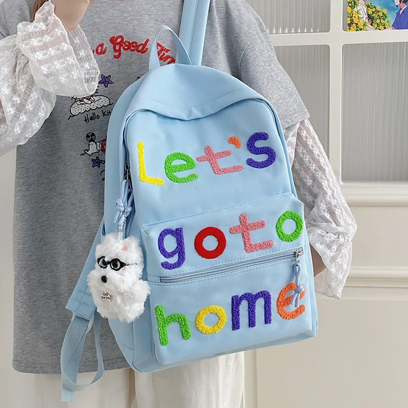 AIBAG Nylon Backpack Unisex Multicolor-23