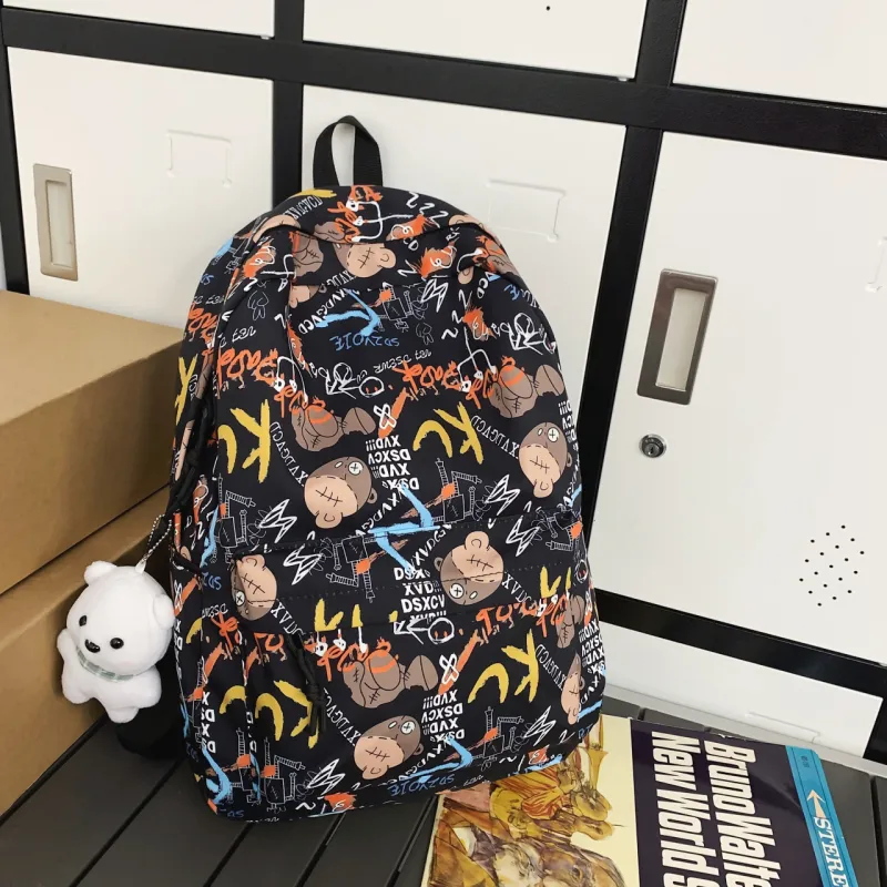 AIBAG Nylon Backpack Unisex Multicolor-14