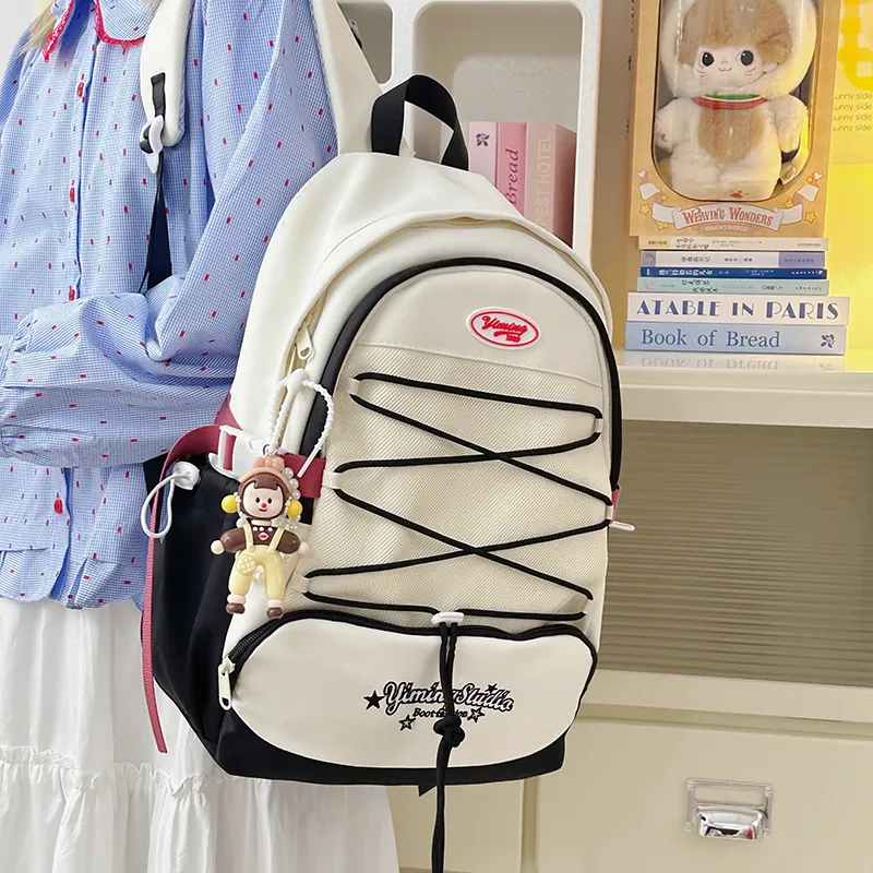 AIBAG Nylon Backpack Unisex Multicolor-19
