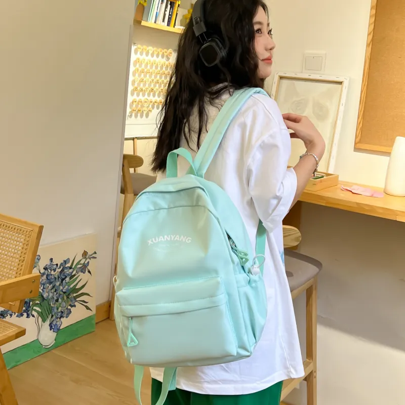 AIBAG Composite Cloth Backpack Unisex Multicolor-19