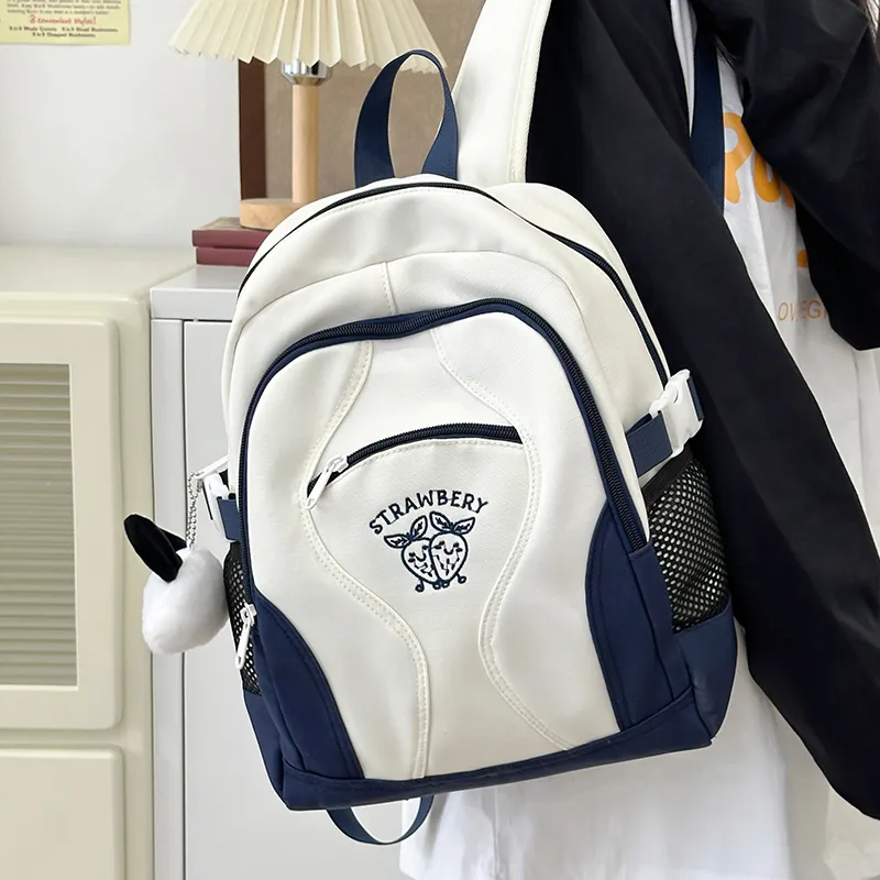 AIBAG Nylon Backpack Unisex Multicolor-9