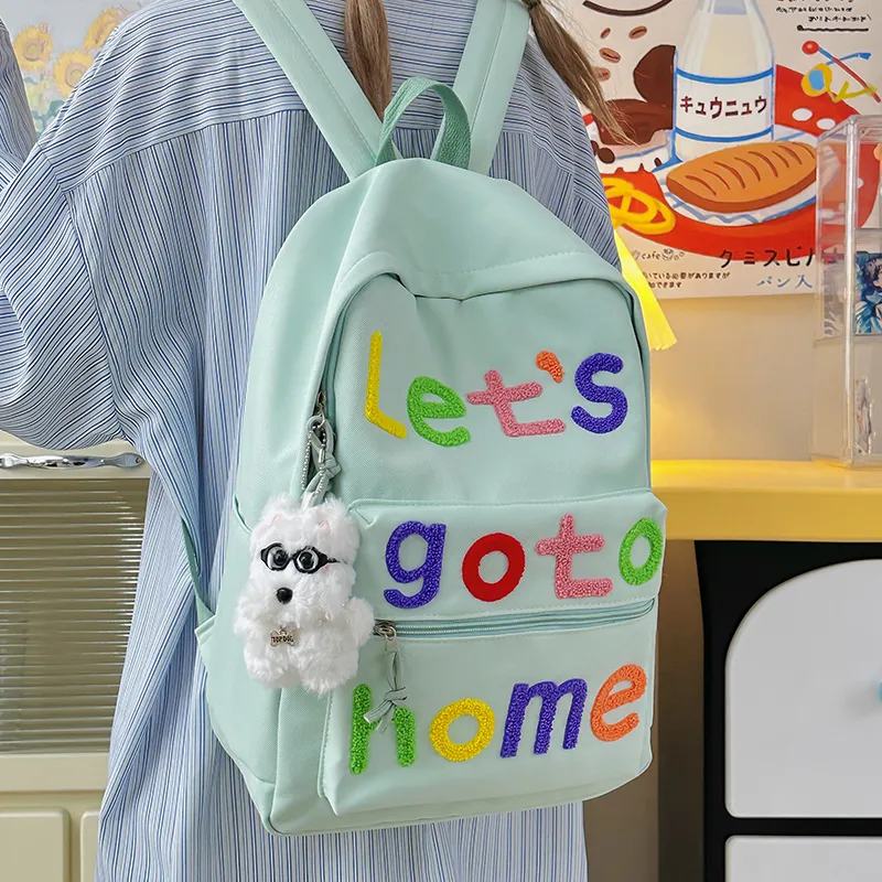 AIBAG Nylon Backpack Unisex Multicolor-15