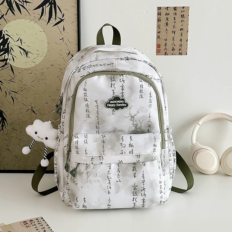 URBAN FOREST Nylon Backpack Regular Unisex Multicolor-16