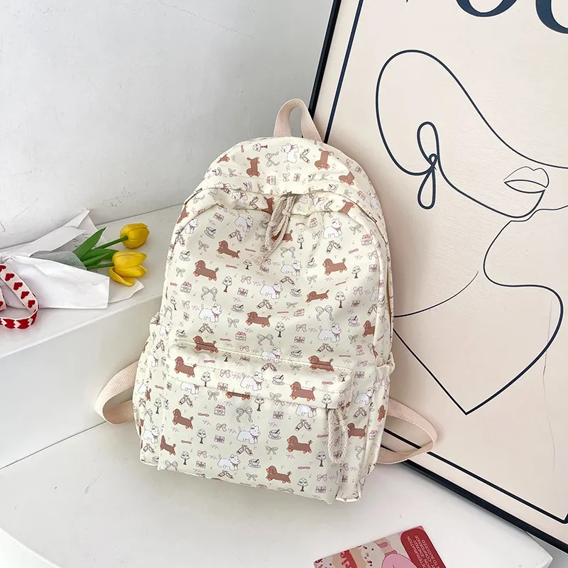 URBAN FOREST Nylon Backpack Unisex Multicolor-16