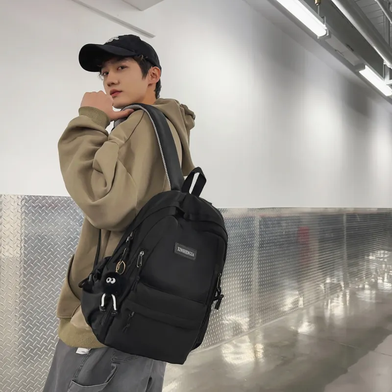 URBAN FOREST Nylon Backpack Unisex Multicolor-1