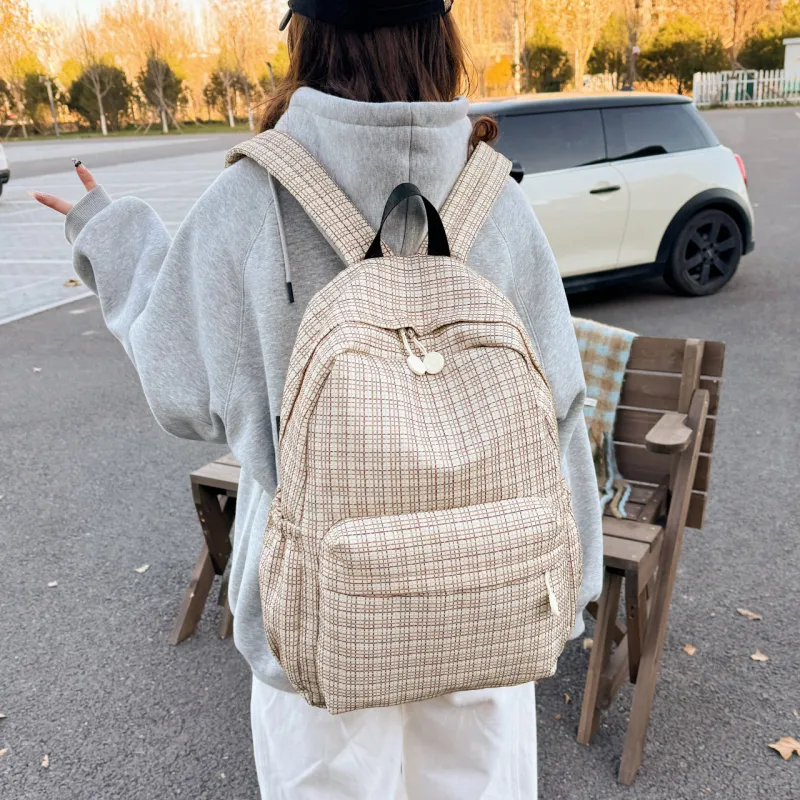 URBAN FOREST Fabric Backpack Unisex Multicolor-9