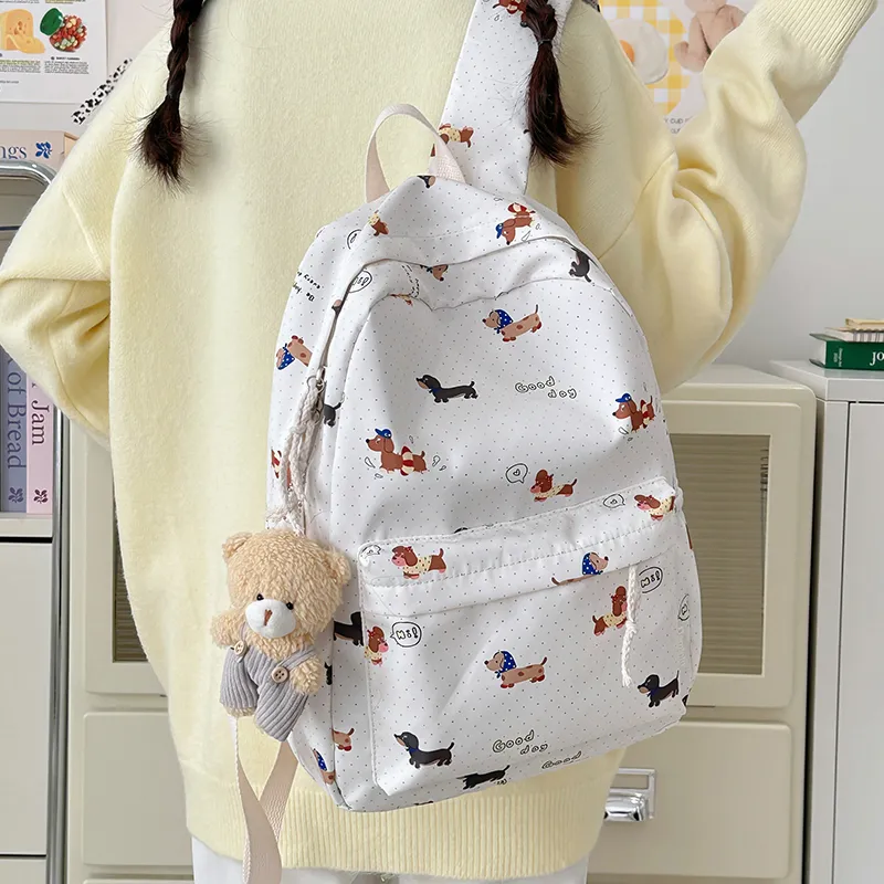 URBAN FOREST Nylon Backpack Unisex Multicolor-1
