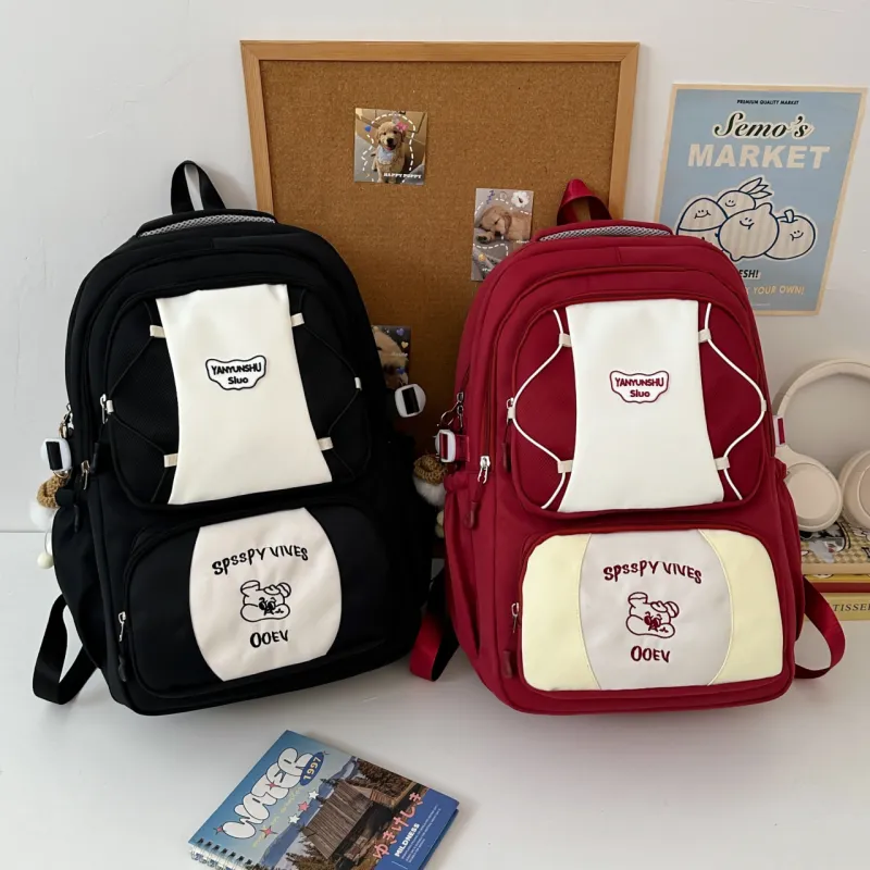URBAN FOREST Polyester Backpack Regular Women's Multicolor-1