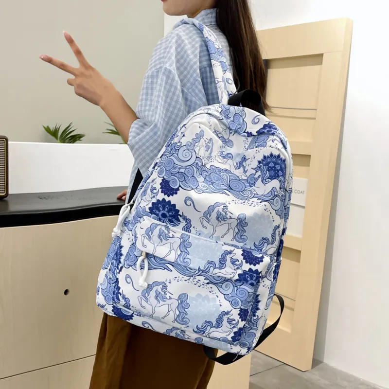 URBAN FOREST Nylon Backpack Regular Unisex Multicolor-25