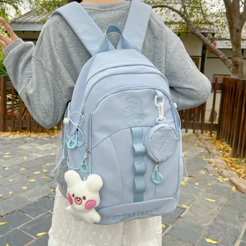URBAN FOREST Composite Cloth Backpack Unisex Multicolor-18
