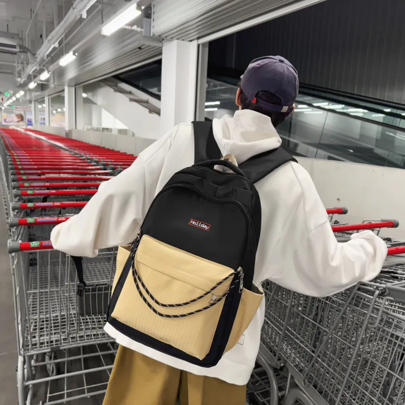 URBAN FOREST Nylon Backpack Regular Unisex Multicolor-4