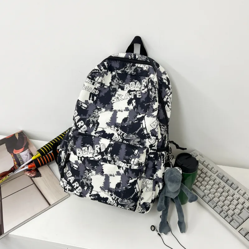 URBAN FOREST Composite Cloth Backpack Regular Unisex Multicolor-2