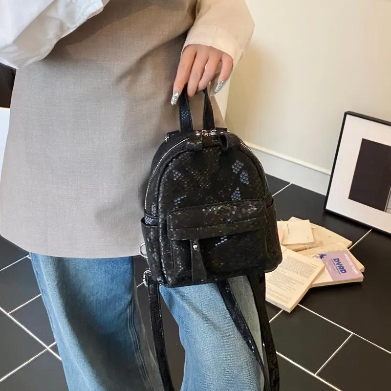 URBAN FOREST PU Backpack Women's Multicolor-24