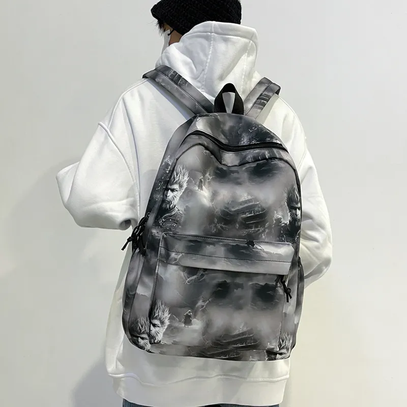 URBAN FOREST Nylon Backpack Regular Unisex Multicolor-1