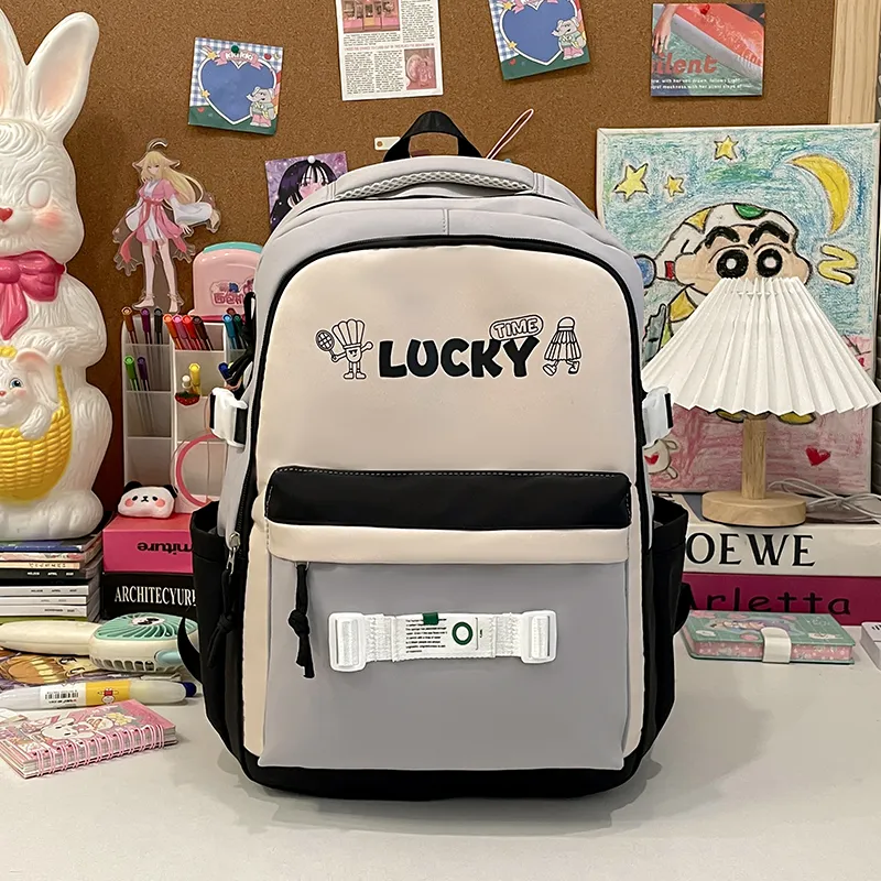 URBAN FOREST Nylon Backpack Unisex Multicolor-1