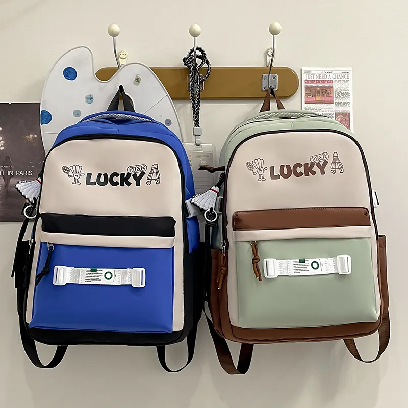 URBAN FOREST Nylon Backpack Unisex Multicolor-11