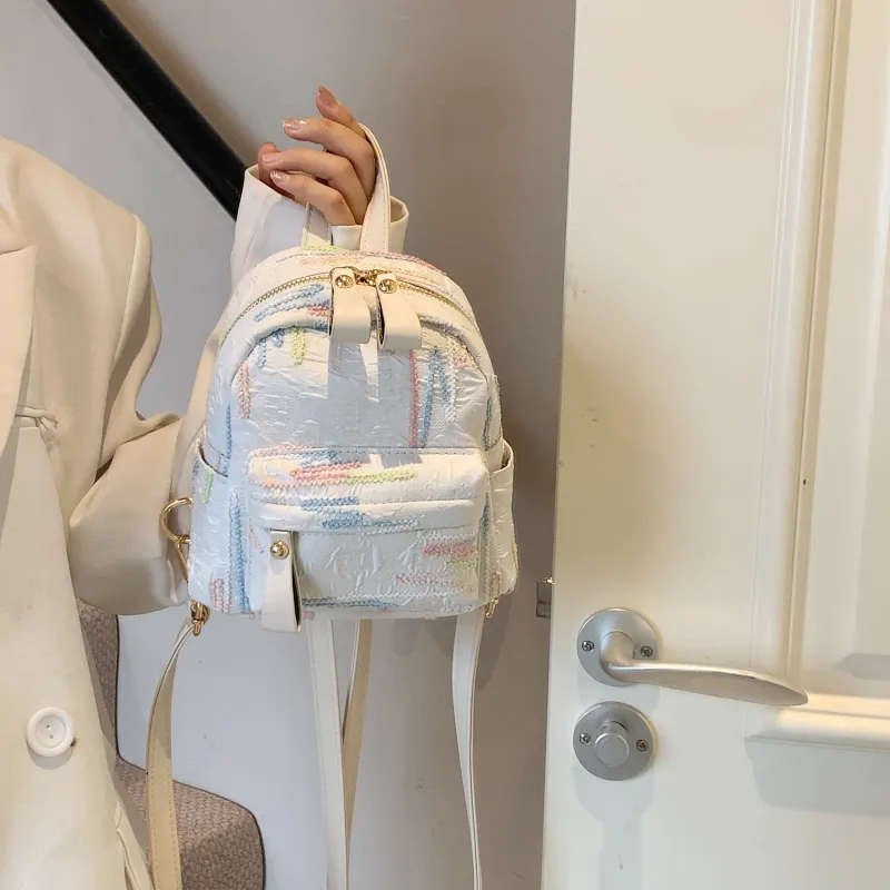 URBAN FOREST PU Backpack Women's Multicolor-2